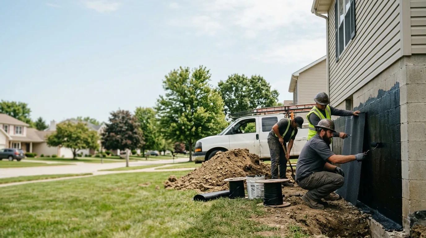 Basement Waterproofing in Warrensburg, IL near me